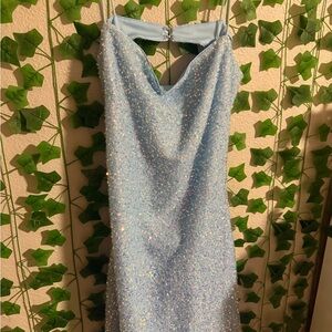 Windsor Light Blue Elegant Dress
